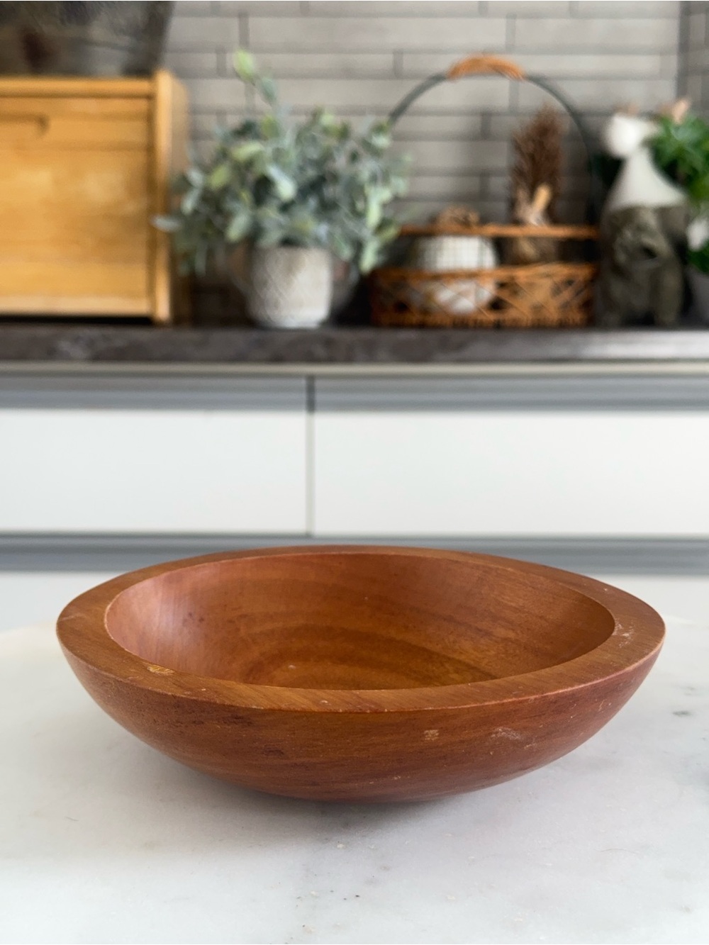 BARIBOCRAFT Canada Vintage Turned Wood Bowl #3
